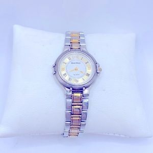 Working! Men’s Hugo Maxx Vintage 2 Tone Minimalist Watch